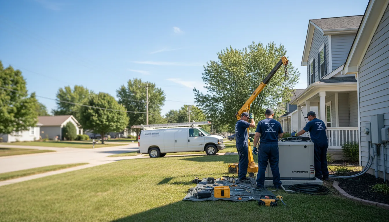 Generator Installation in East Wilton, ME near me